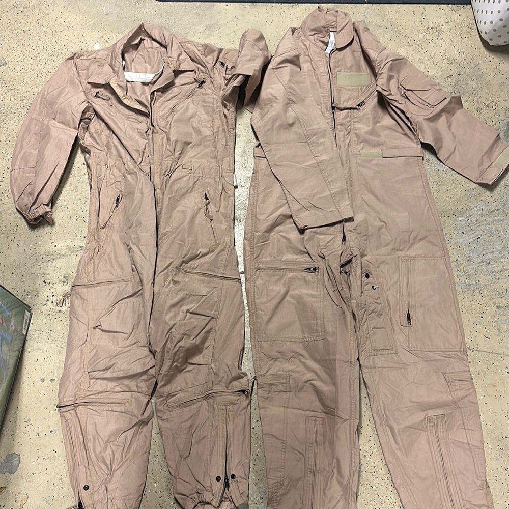 New USMC flight suit and working fire retardant cover